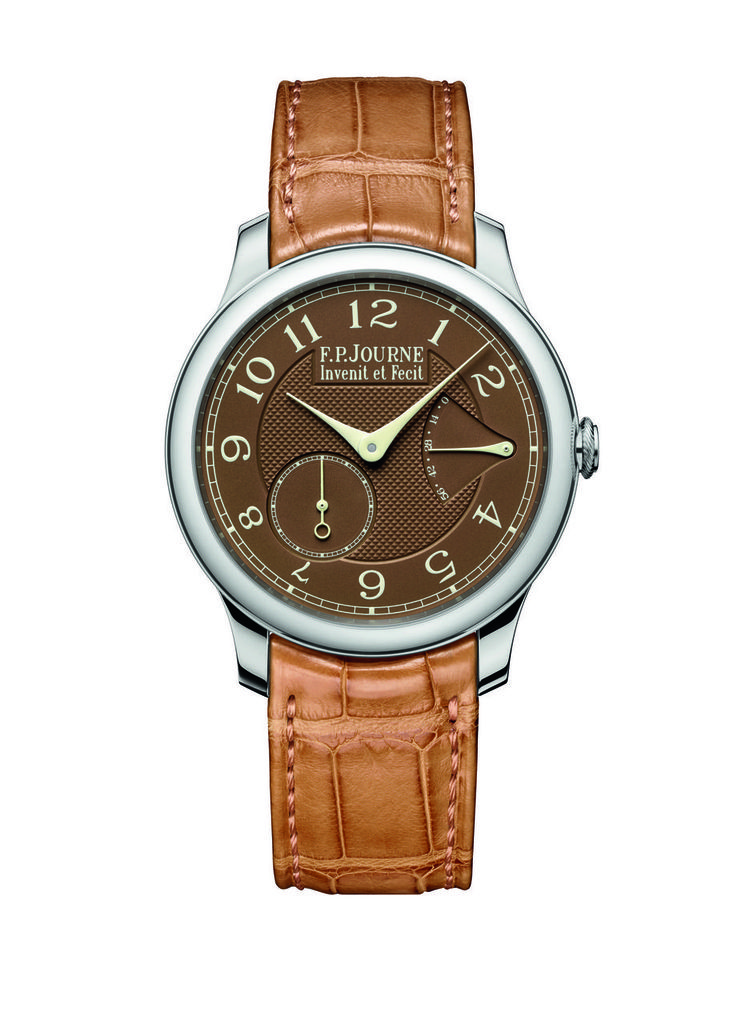 f.p.journe Chronomètre Souverain havana dial timeandwatches.pl