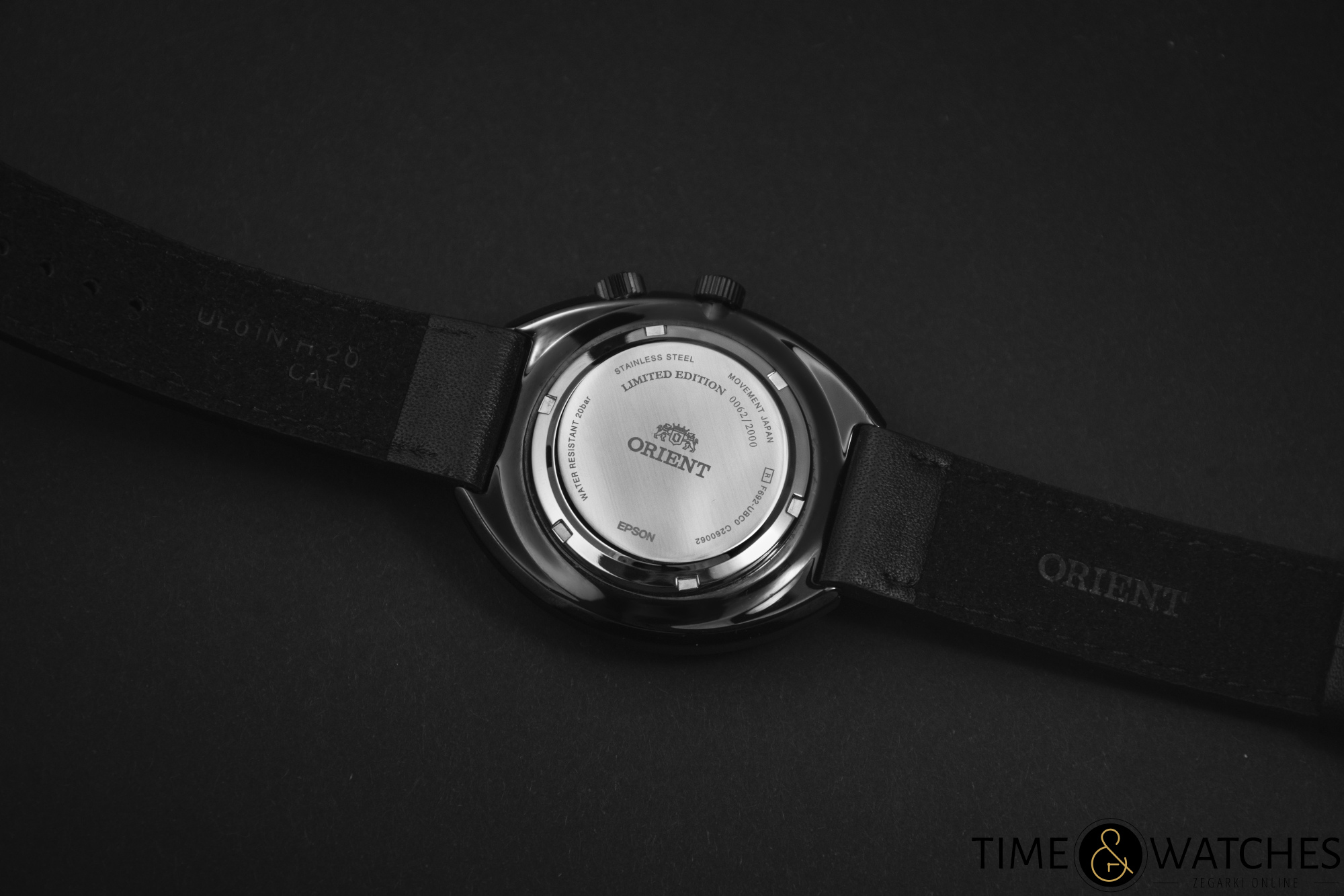Orient Neo Classic Sports limited edition caseback