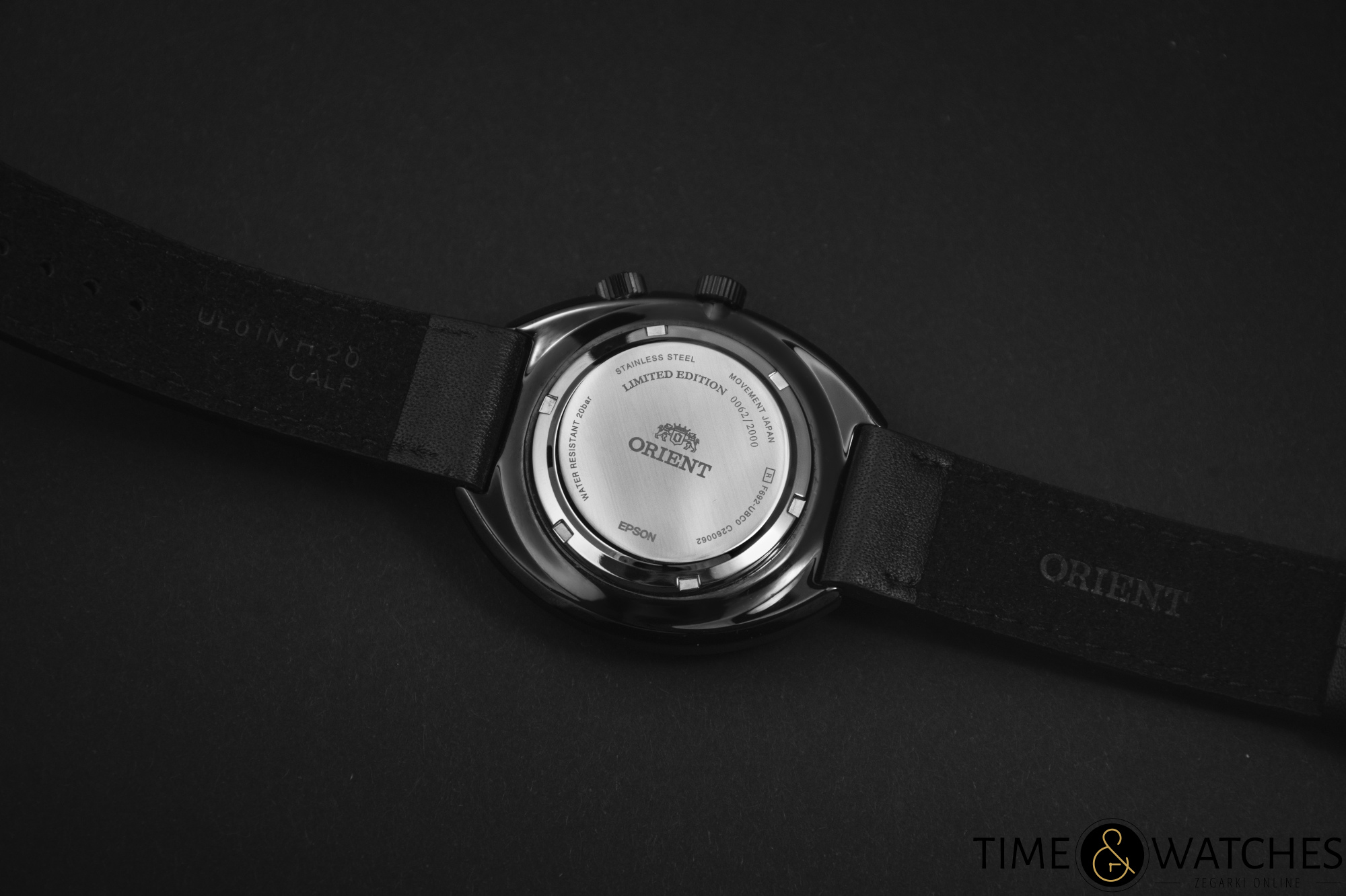 Orient Neo Classic Sports limited edition caseback