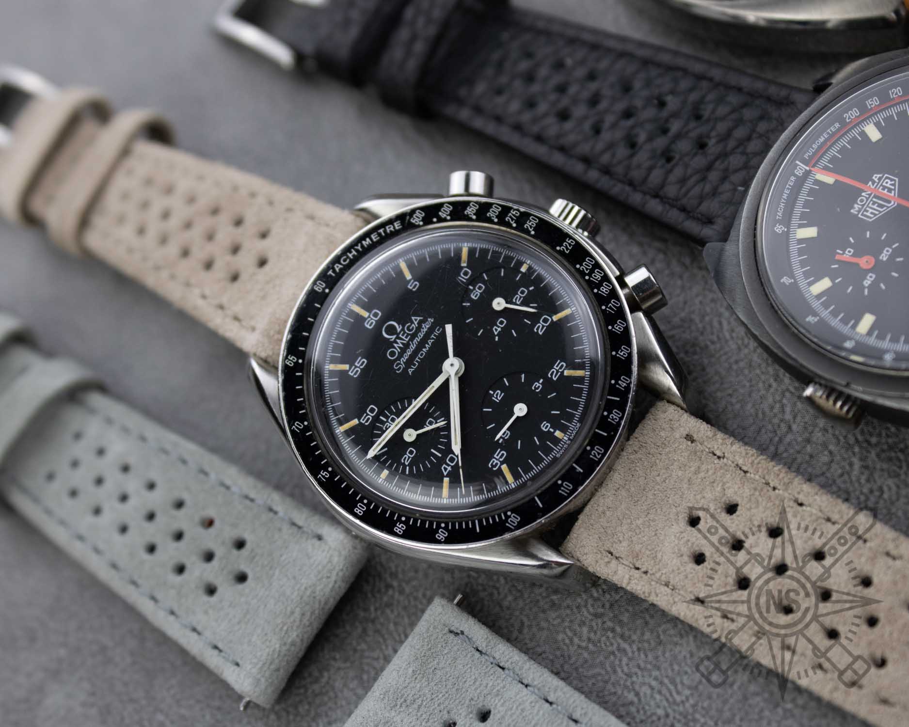 Pasek CNS & Watch Bands na zegarku Omega Speedmaster Vintage Pasek CNS & Watch Bands na zegarku Omega Speedmaster Vintage