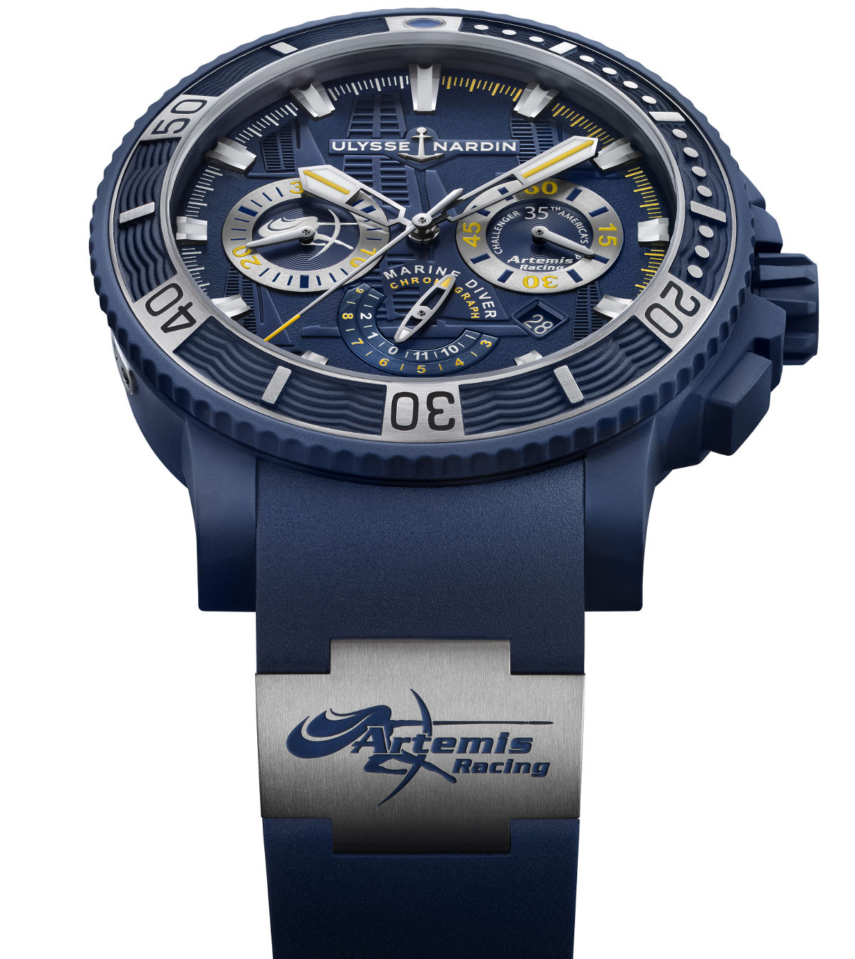 Ulysse Nardin Chronograph Artemis Racing - nowy limitowany model | timeandwatches.pl