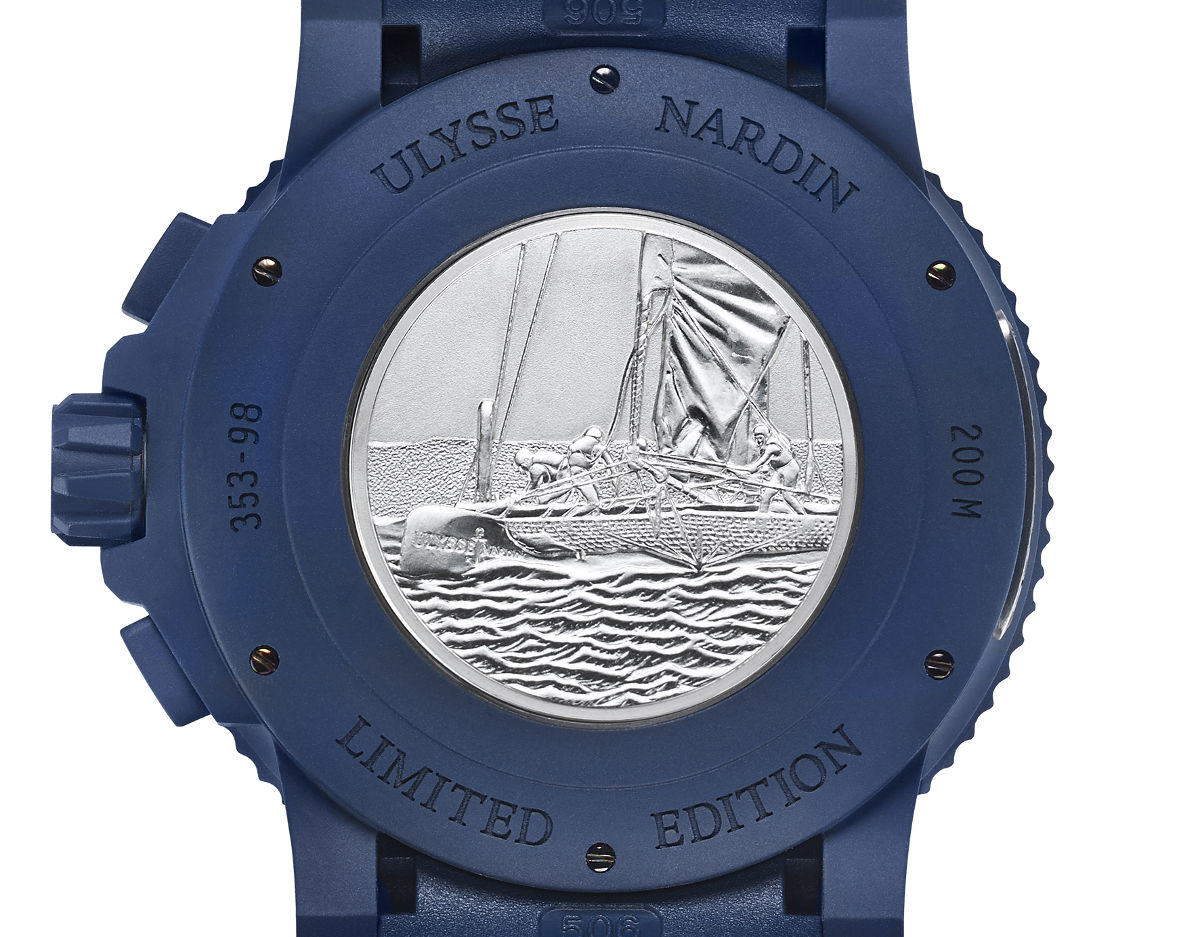 Ulysse Nardin Chronograph Artemis Racing - nowy limitowany model | timeandwatches.pl