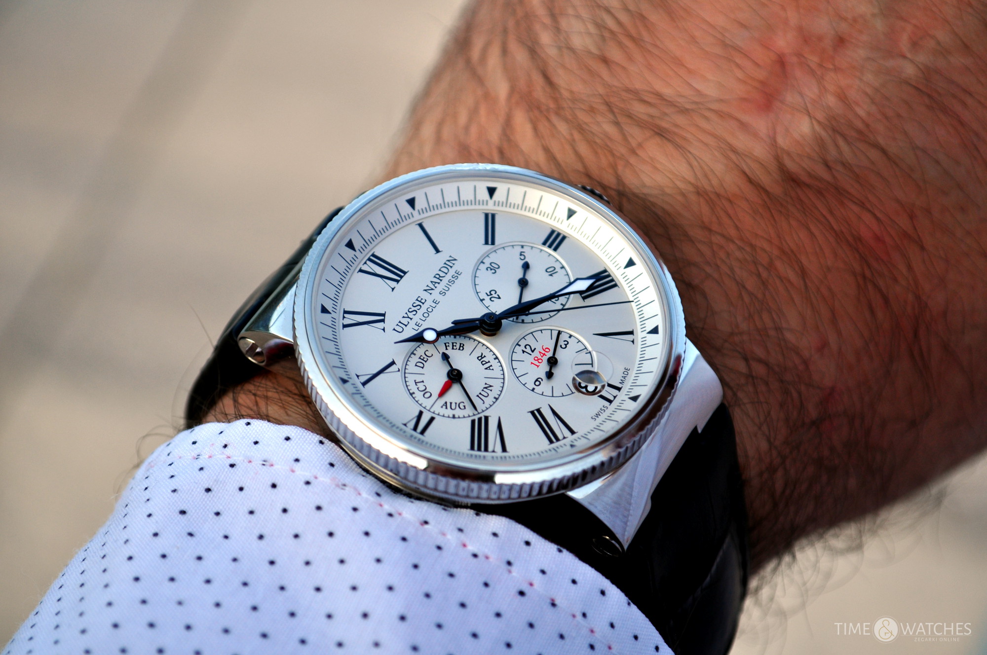 Hands-On: Ulysse Nardin Marine Chronograph Annual Calendar