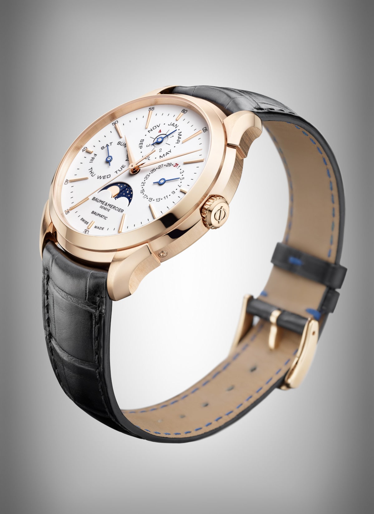 Baume et Mercier Clifton Baumatic Perpetual Calendar