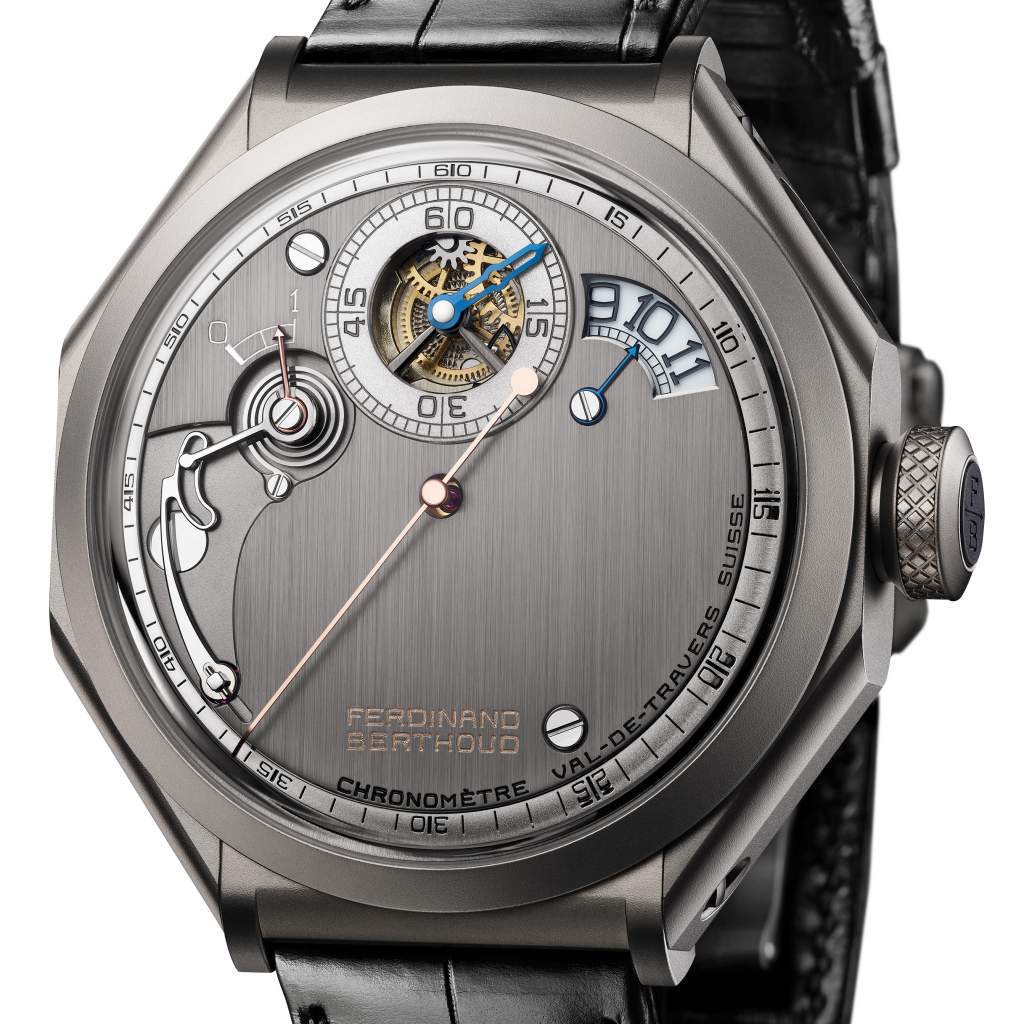 Nagroda w kategorii chronometraż: Chronometrie Ferdinand Berthoud Carburised Steel Regulator