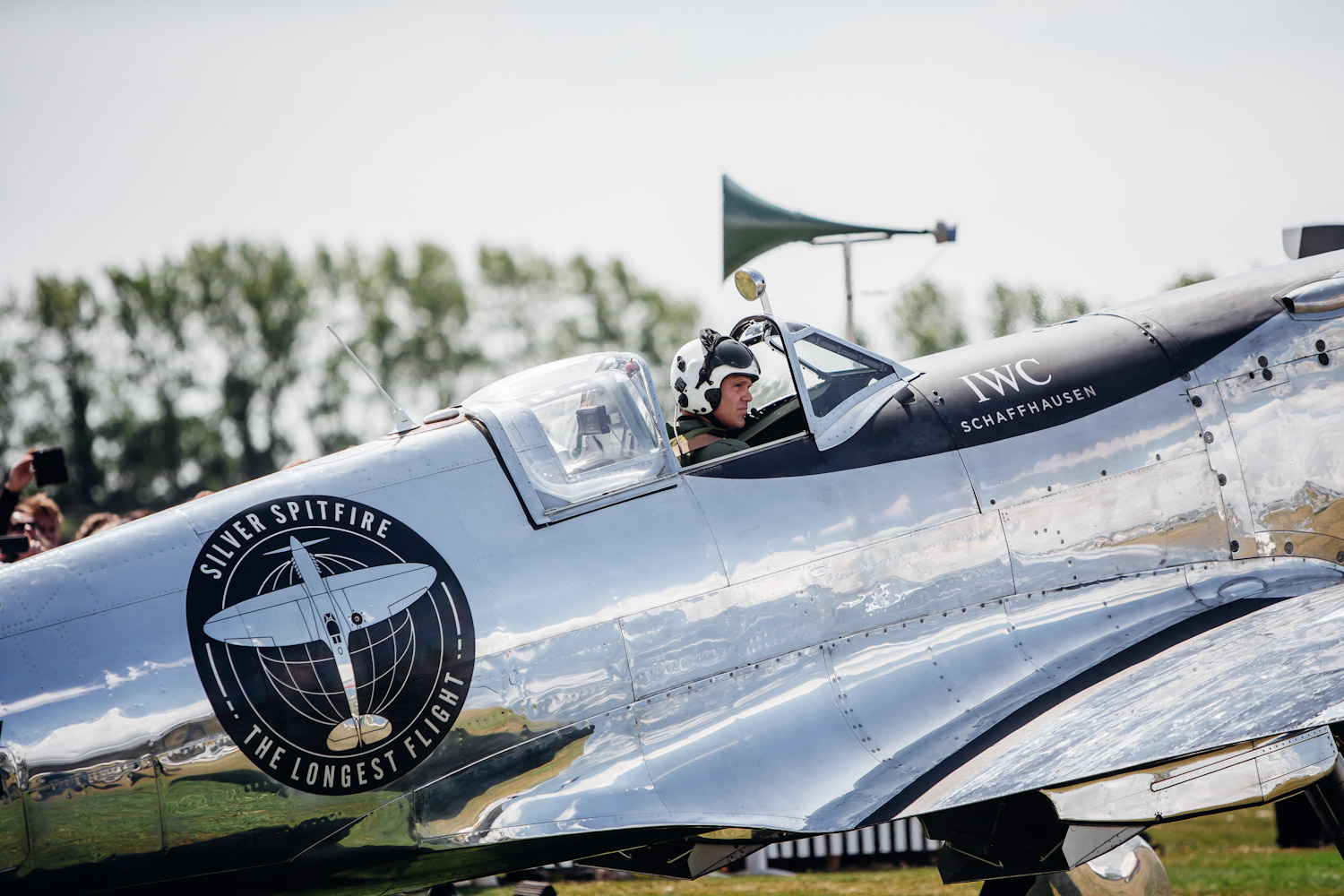 IWC Silver Spitfire The Longest Flight