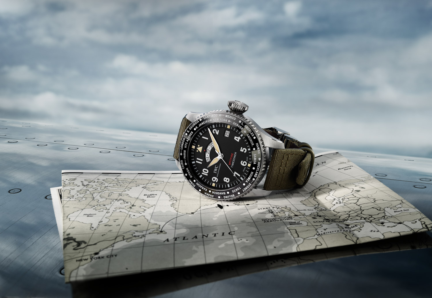 IWC Silver Spitfire The Longest Flight