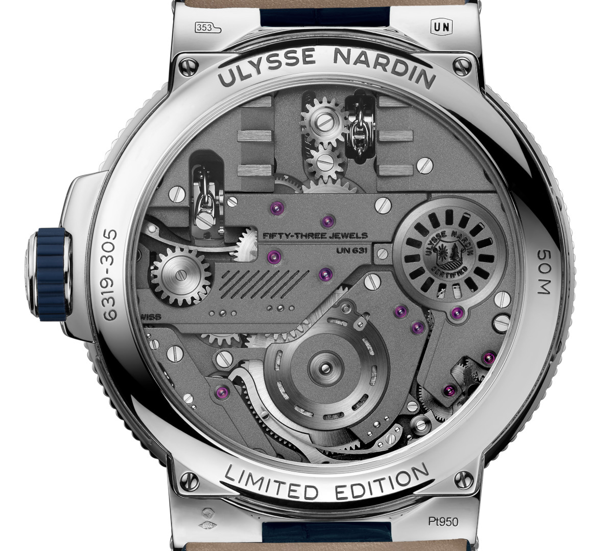 Ulysse Nardin Marine Mega Yacht — spektakularny zegarek firmy z Le Locle
