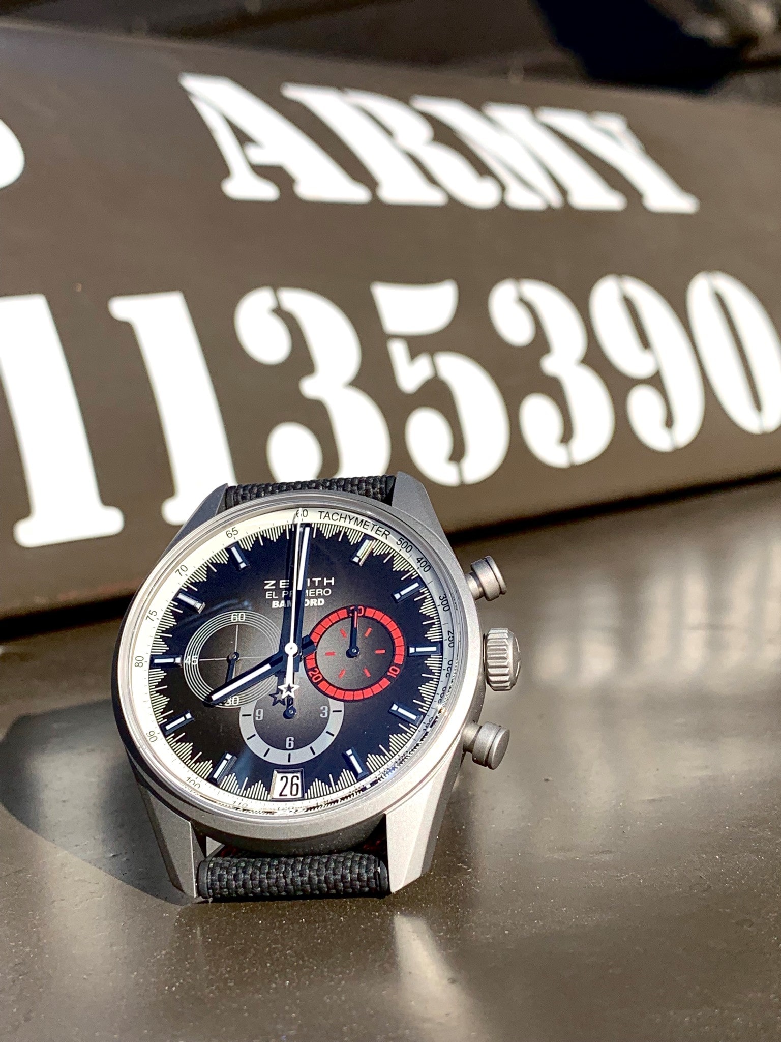 Timeandwatches.pl Zenith x Bamford Chronomaster El Primero Radar