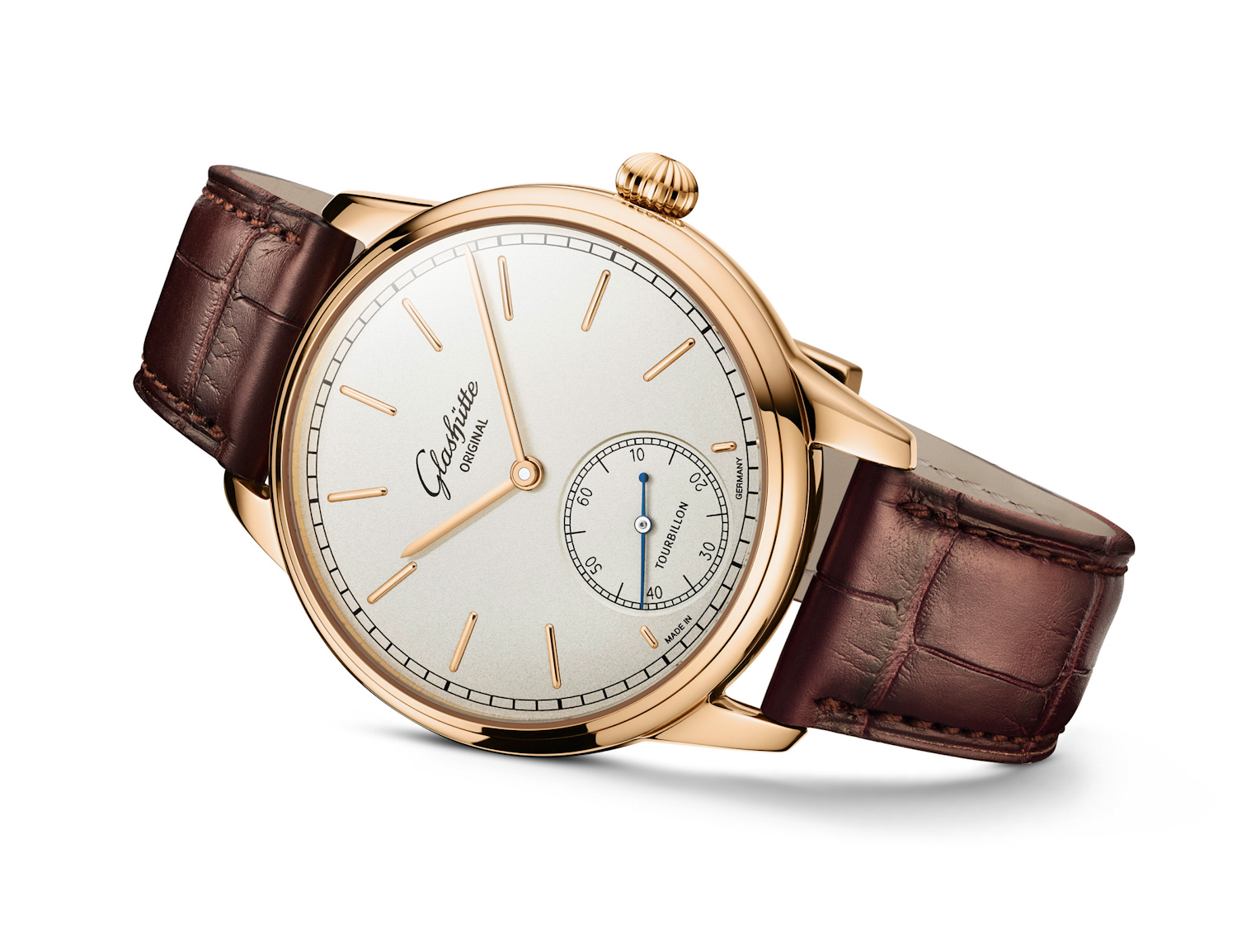 Glashütte Original: Alfred Helwig Tourbillon 1920 timeandwatches.pl