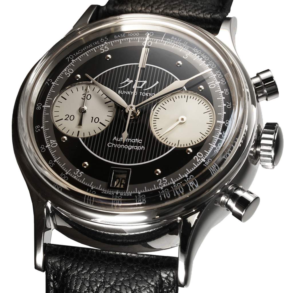 Kurono Tokyo by Hajime Asaoka Kurono chronograph timeandwaytches.pl