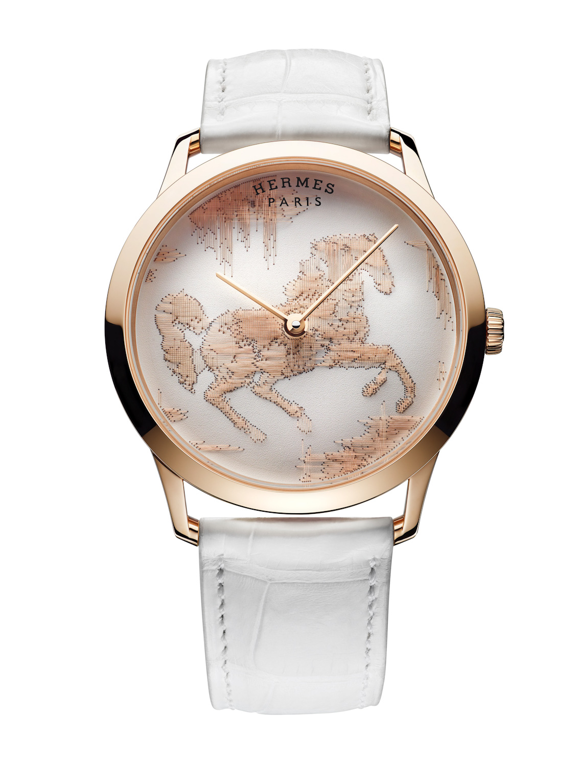 timeandwatches.pl HERMÈS SLIM D’HERMÈS Cheval Ikat