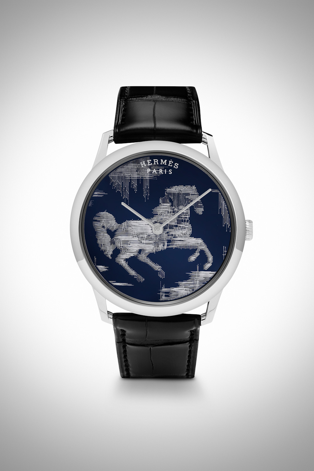 timeandwatches.pl HERMÈS SLIM D’HERMÈS Cheval Ikat