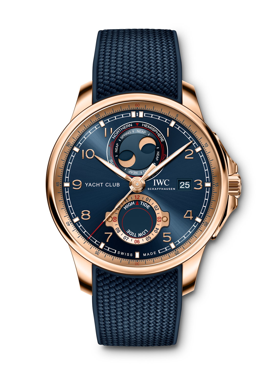 iwc Portugieser yacht club moon & tide timeandwatches.pl