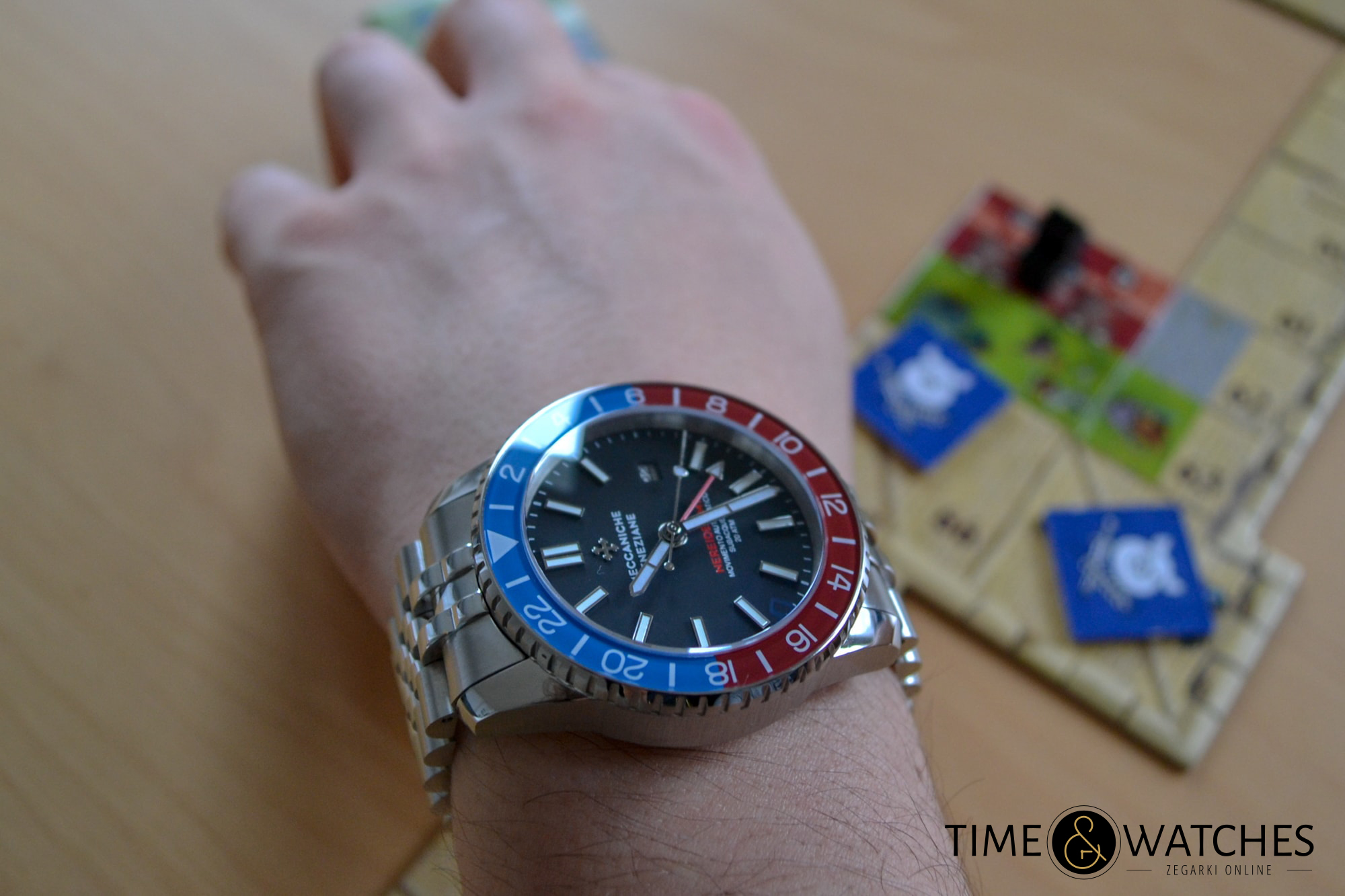 Meccaniche Veneziane Nereide GMT 42 mm timeandwatches.pl