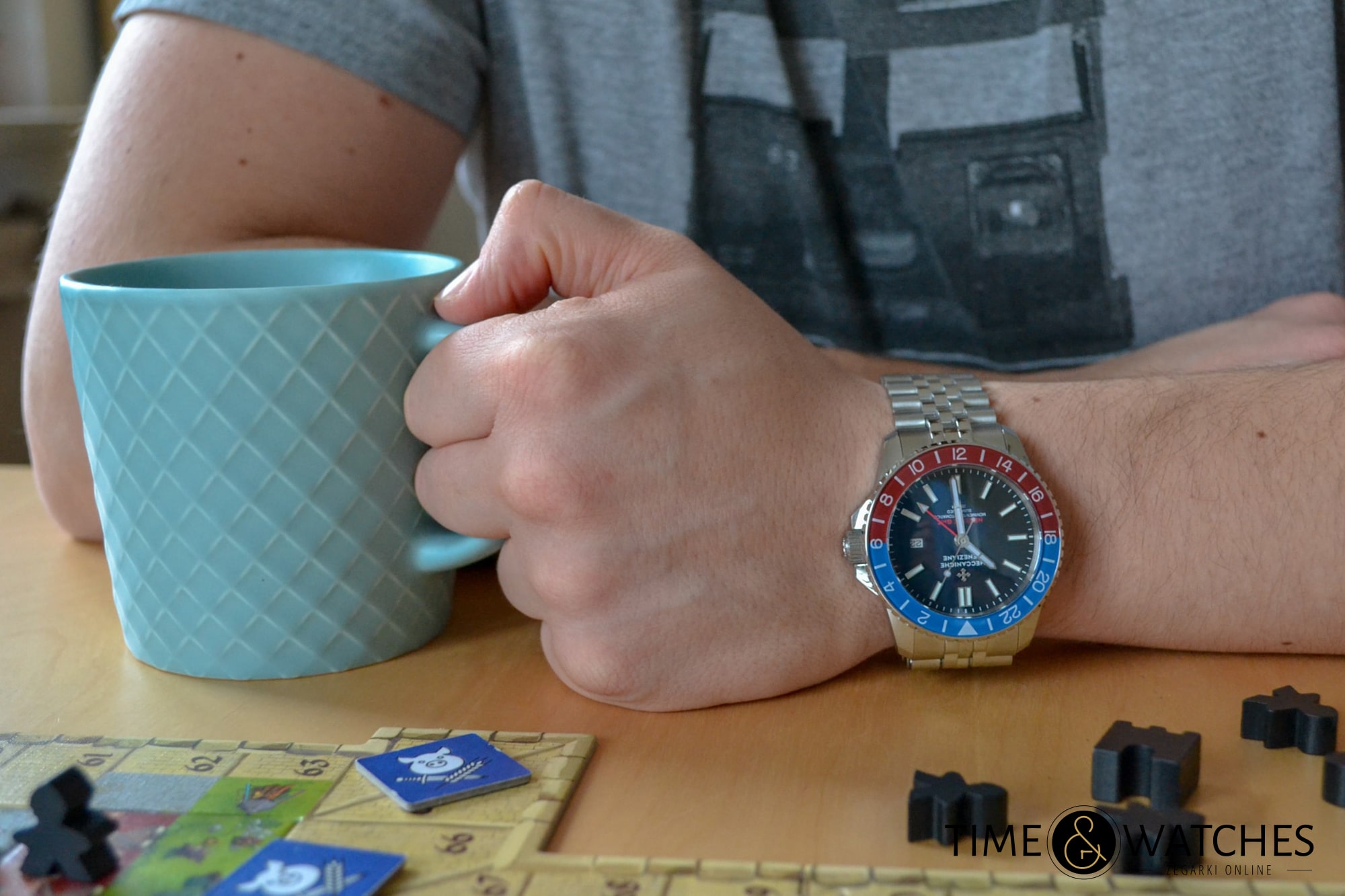 Meccaniche Veneziane Nereide GMT 42 mm timeandwatches.pl