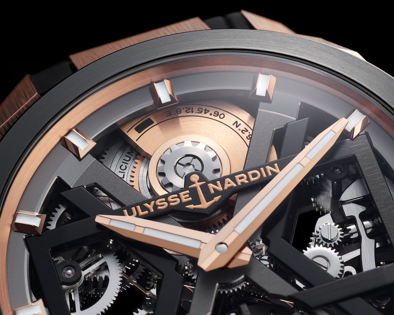 Ulysse Nardin ROSE GOLD BLAST timeandwatches.pl