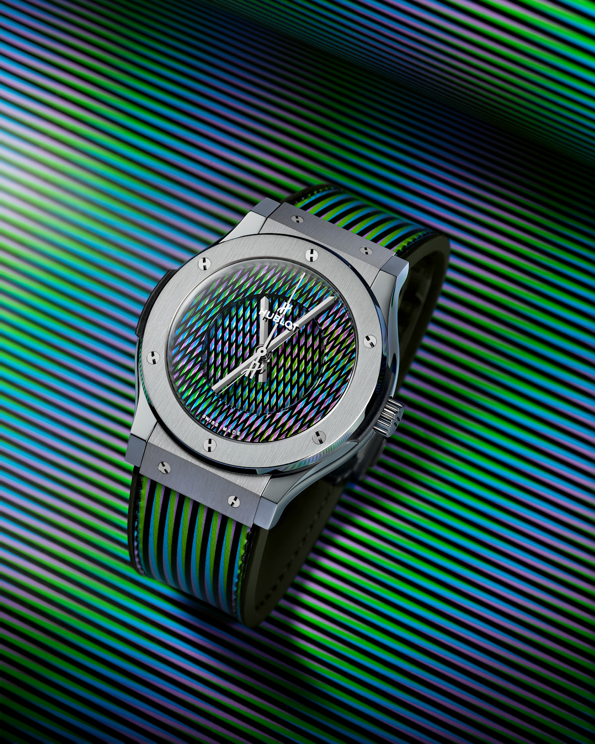 Hublot x Kinetic Art Hublot Classic Fusion Cruz Diez