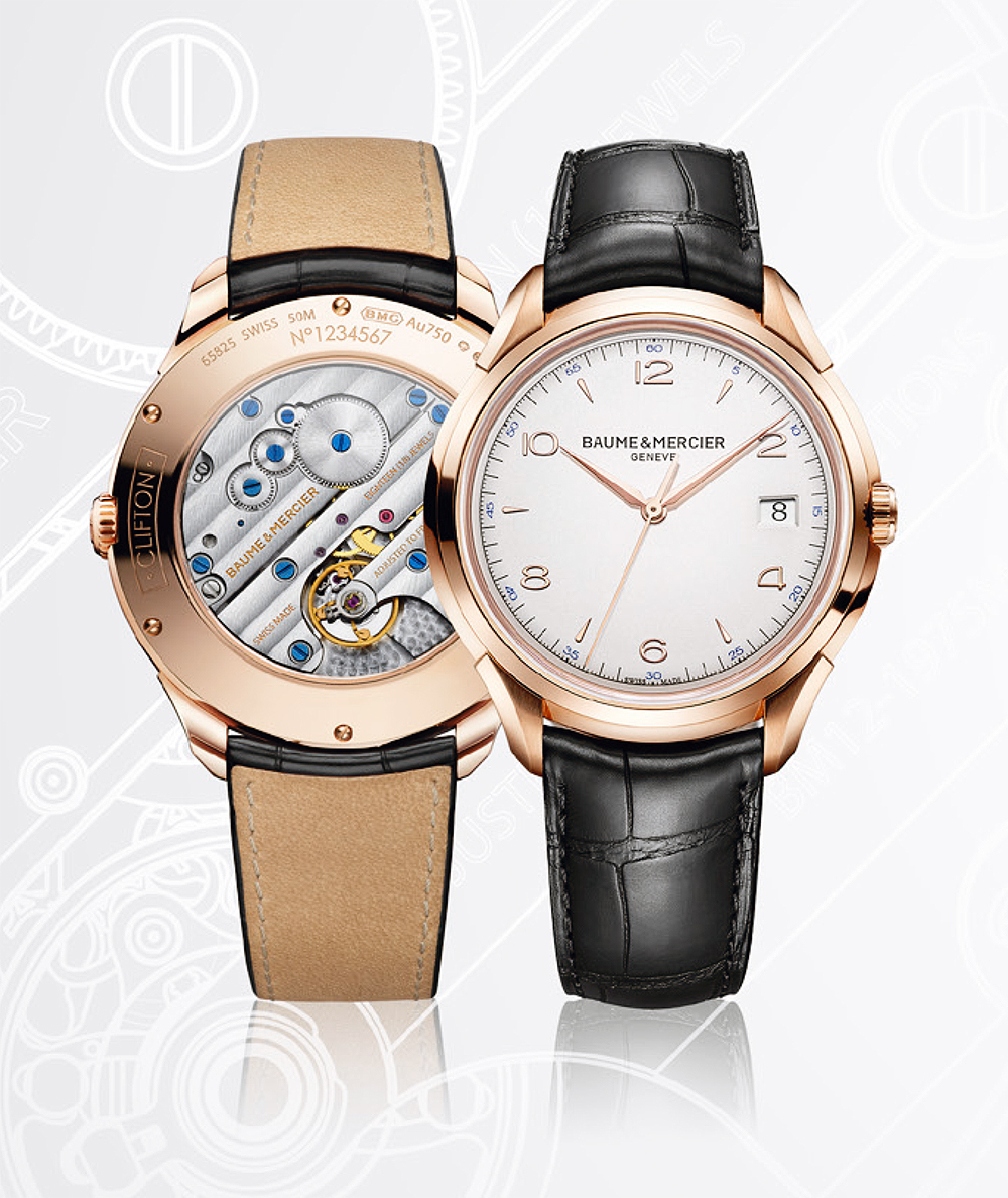 Baume & Mercier Clifton Manual 1830 | Timeandwatches.pl