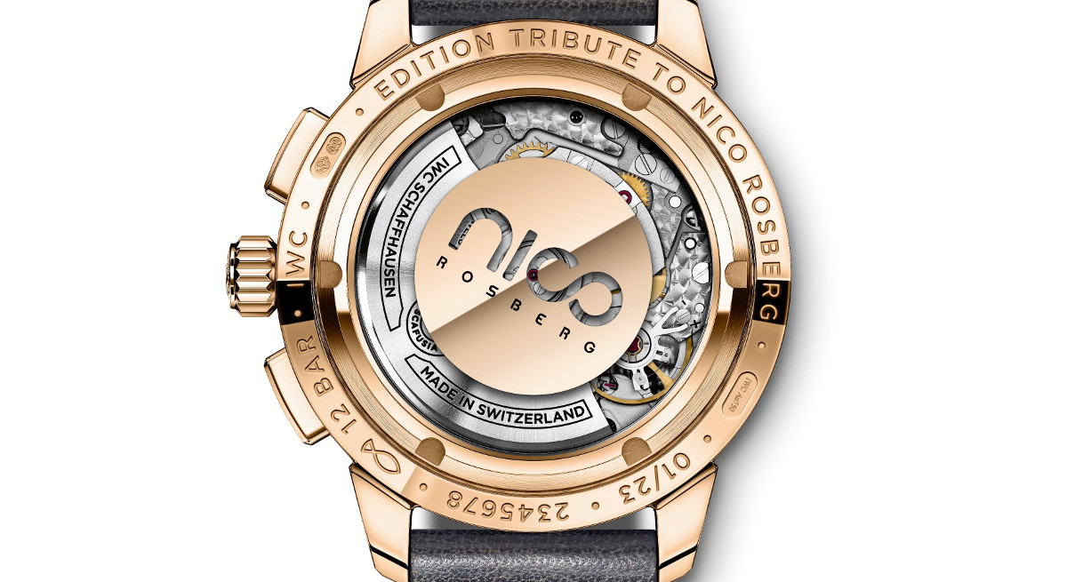 IWC Schaffhausen Ingenieur Chronograph „Tribute to Nico Rosberg”  | www.timeandwatches.pl