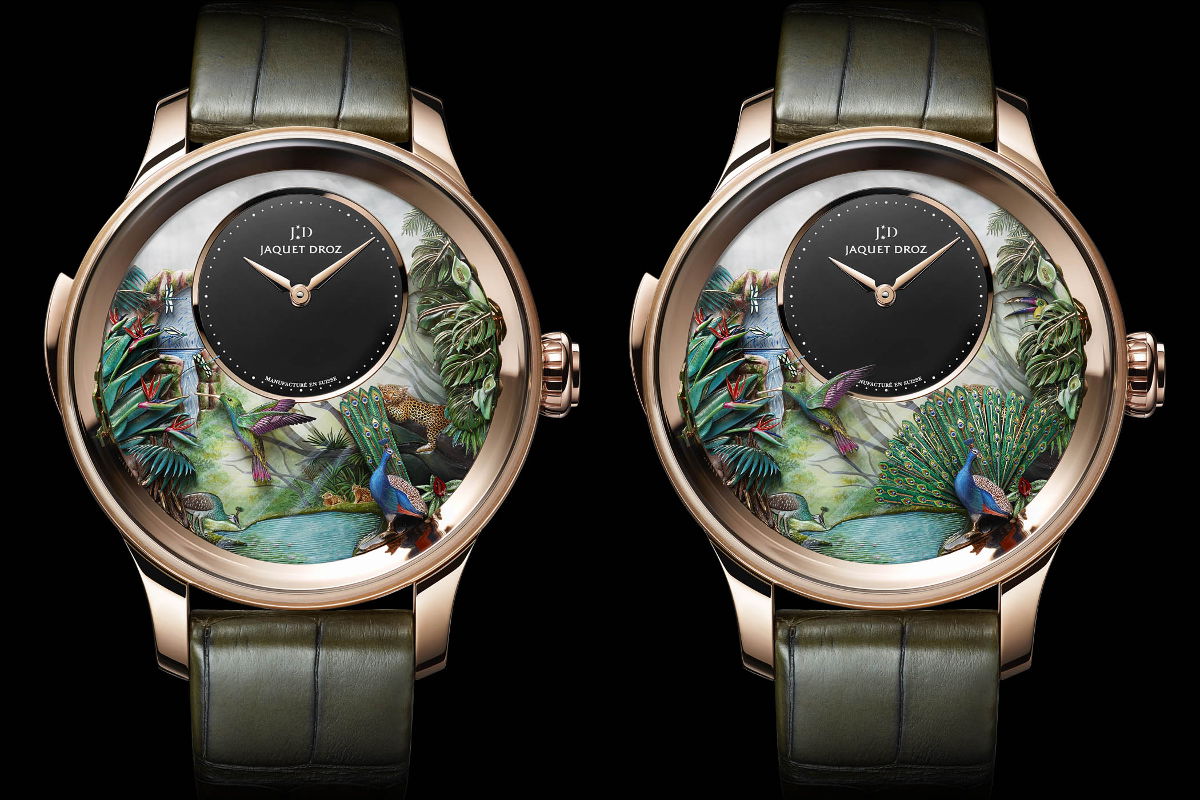 Jaquet Droz Tropical Bird Repeater - prawdziwe dzieło sztuki