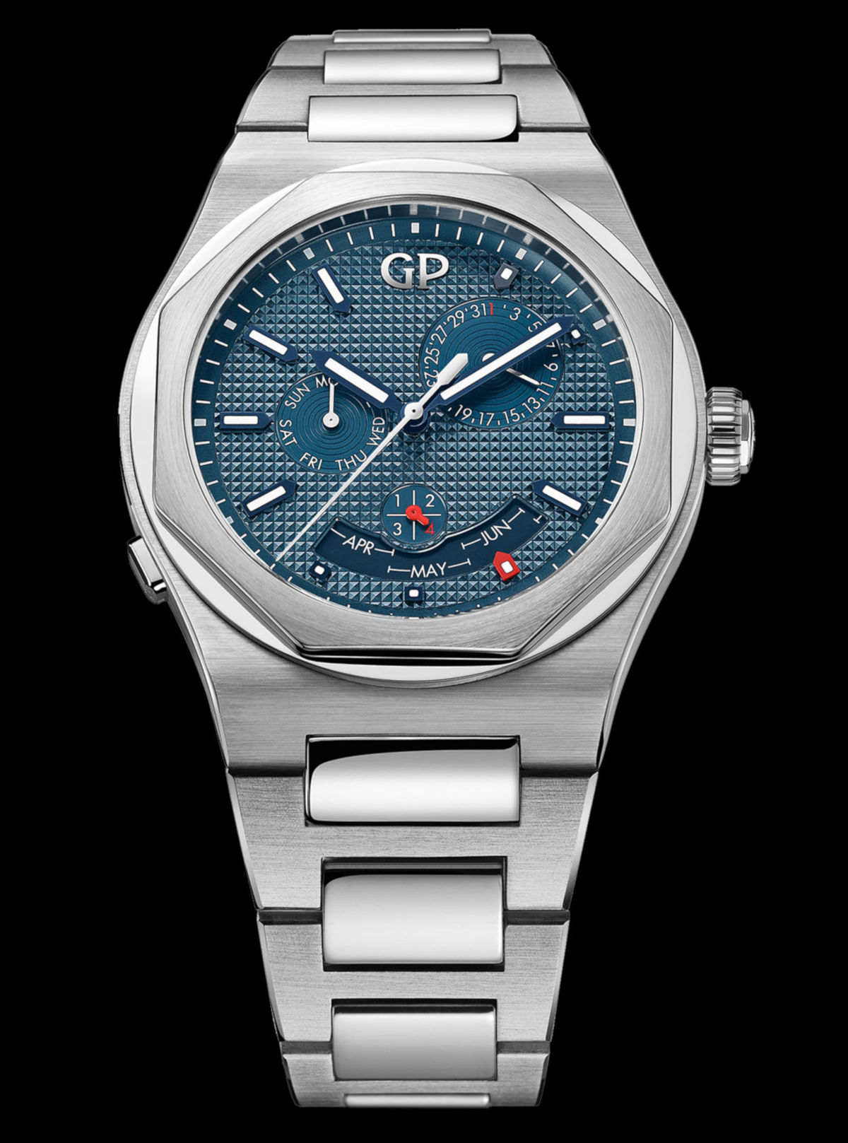 [Pre-SIHH 2019]: Girard-Perregaux Laureato Perpetual Calendar