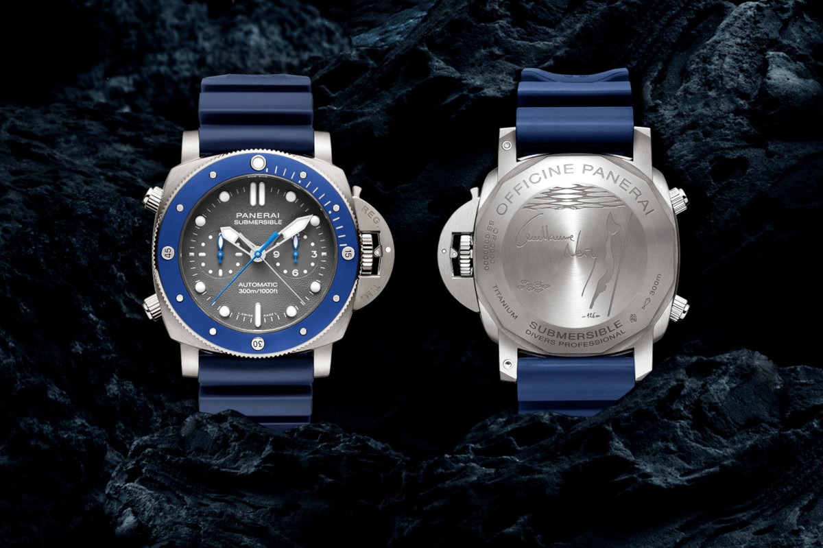 [Pre-SIHH 2019]: Officine Panerai Submersible Chrono Guillaume Néry