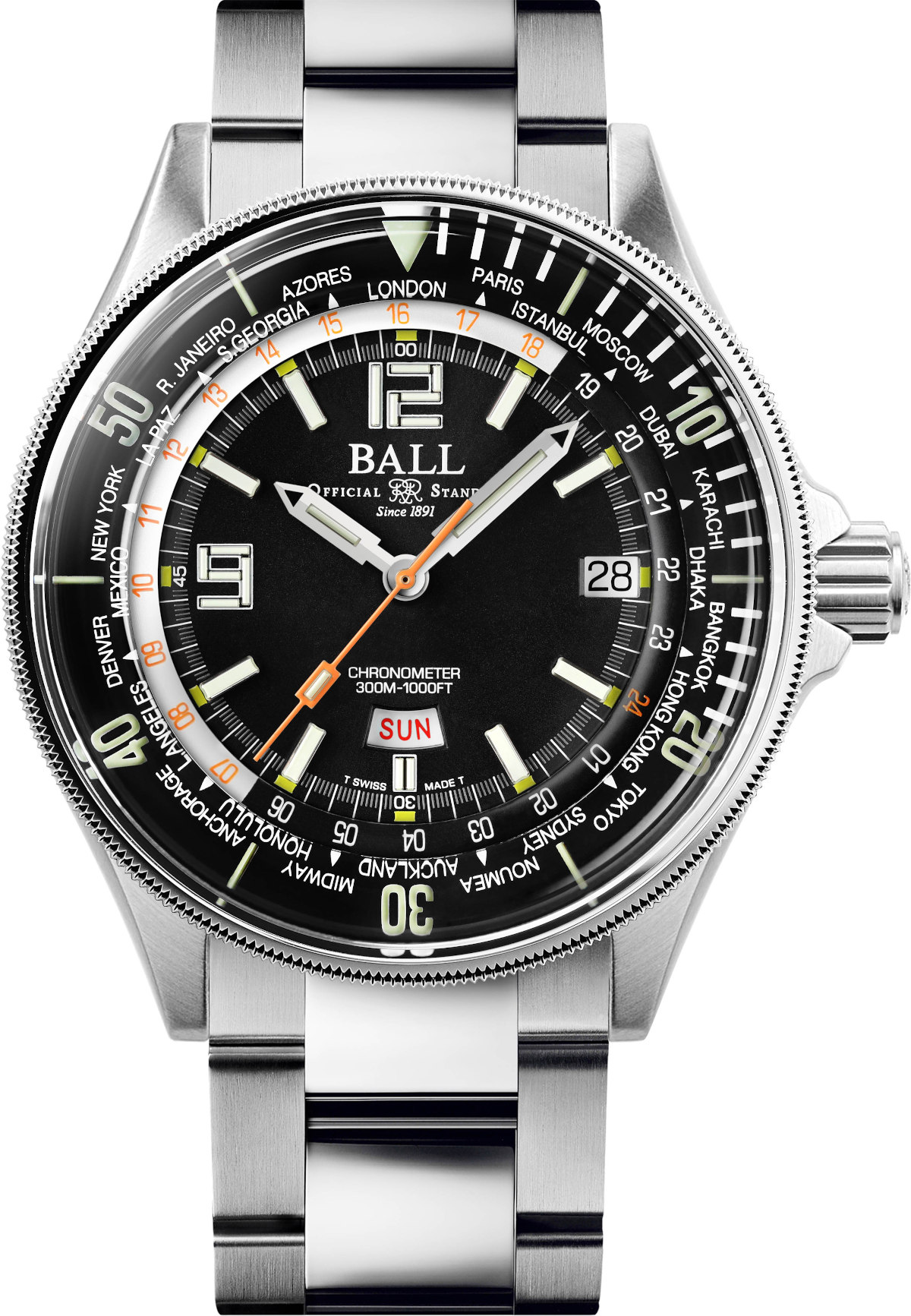 Ball Engineer Master II Diver Worldtime w nowej odsłonie