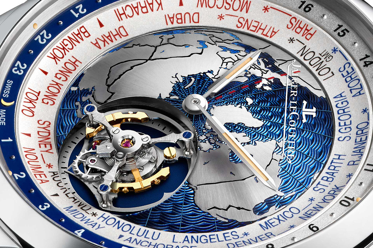 Jaeger-LeCoultre Geophysic Tourbillon Universal Time - wyjątkowy zegarek | timeandwatches.pl