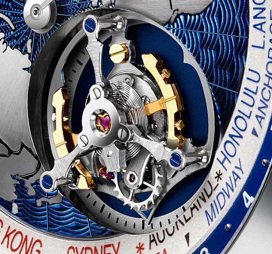 Jaeger-LeCoultre Geophysic Tourbillon Universal Time - wyjątkowy zegarek | timeandwatches.pl