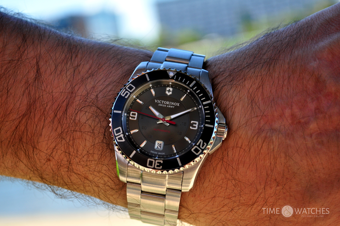 Recenzja: Victorinox Maverick Automatic | Timeandwatches.pl