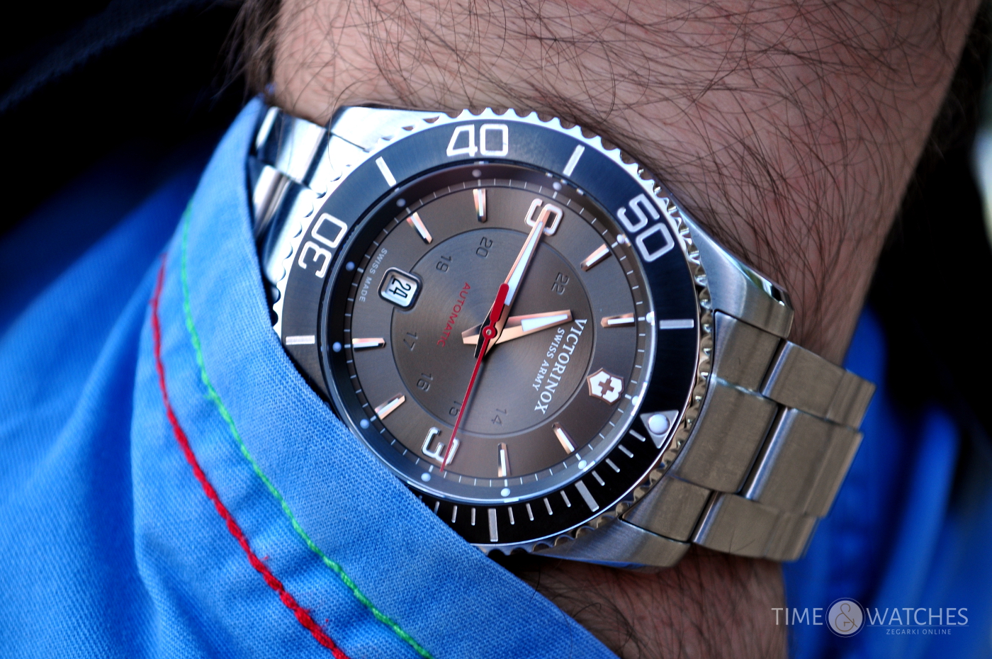 Recenzja: Victorinox Maverick Automatic | Timeandwatches.pl