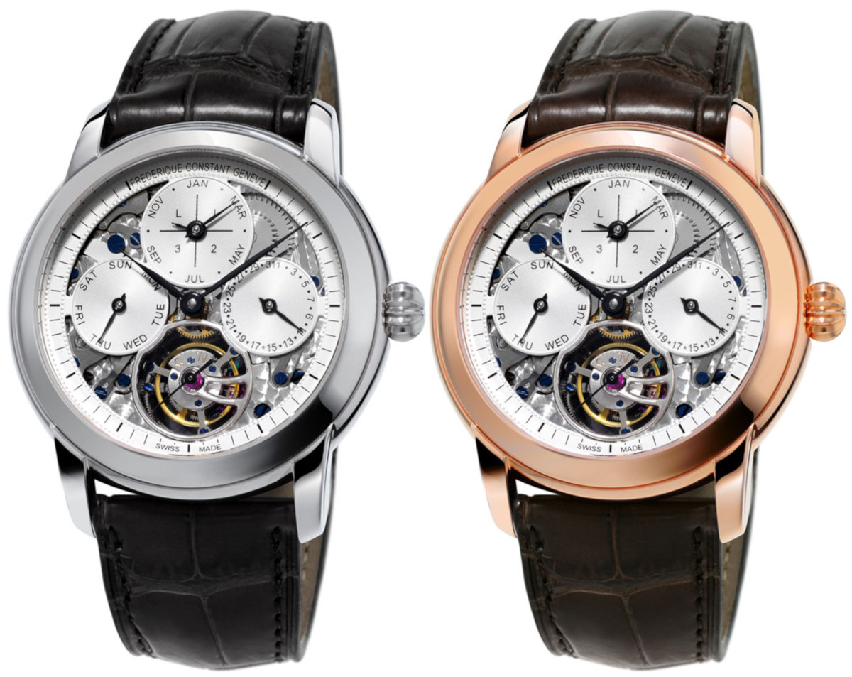 Frederique Constant Perpetual Calendar Tourbillon Manufacture - wielkie komplikacje w przystępnej cenie