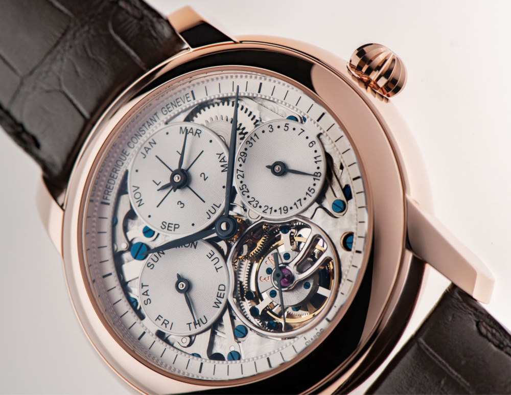 Frederique Constant Perpetual Calendar Tourbillon Manufacture - wielkie komplikacje w przystępnej cenie