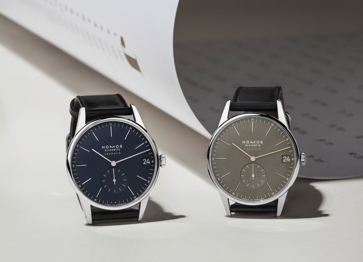 NOMOS Glashütte Orion Neomatik 41 Date w dwóch nowych kolorach