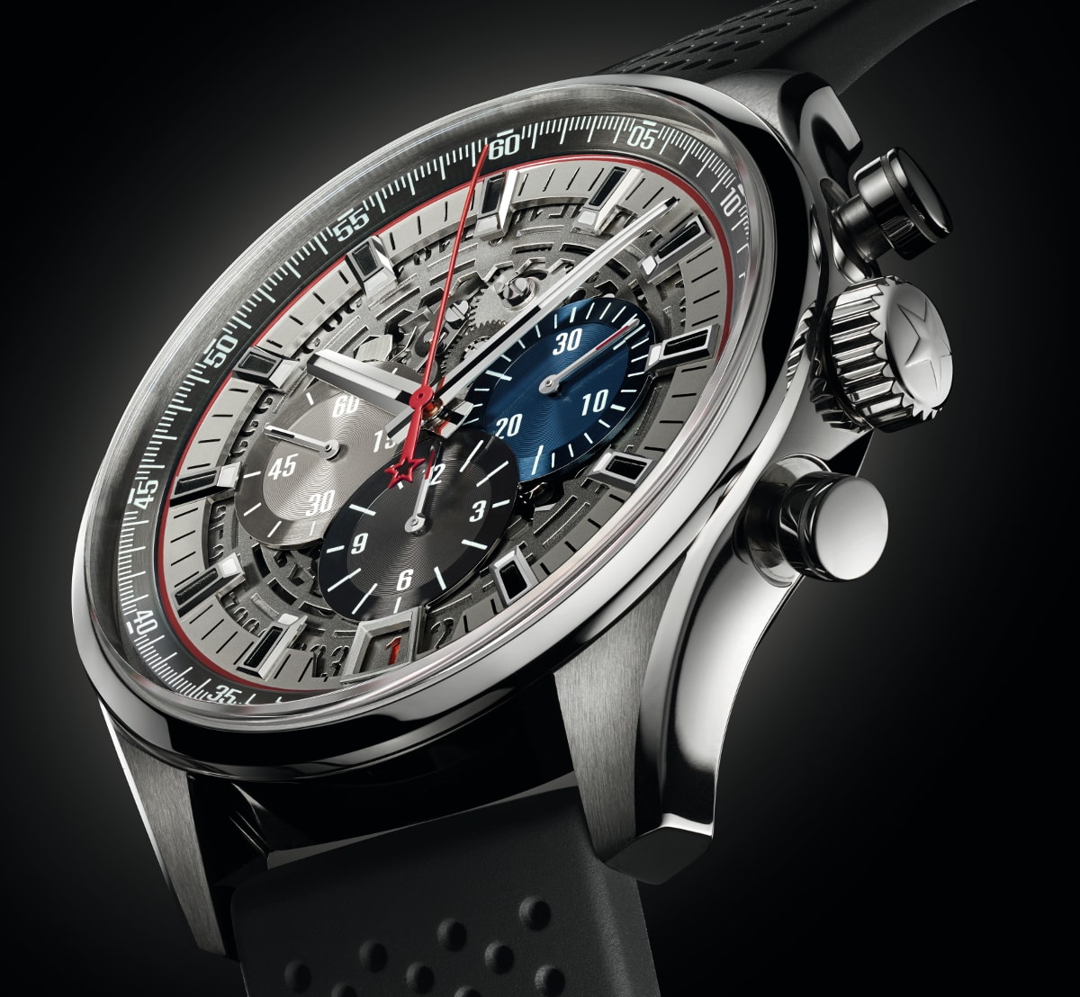 Zenith El Primero 36,000 VPH Open-hearted Sports